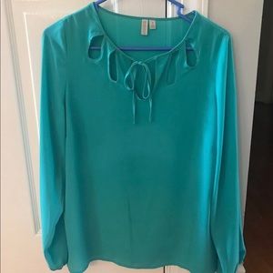 Madison Turquoise Blouse